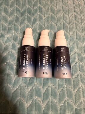3 PSA Midnight Courage Night Oil - Hydrating Face Treatment retinol